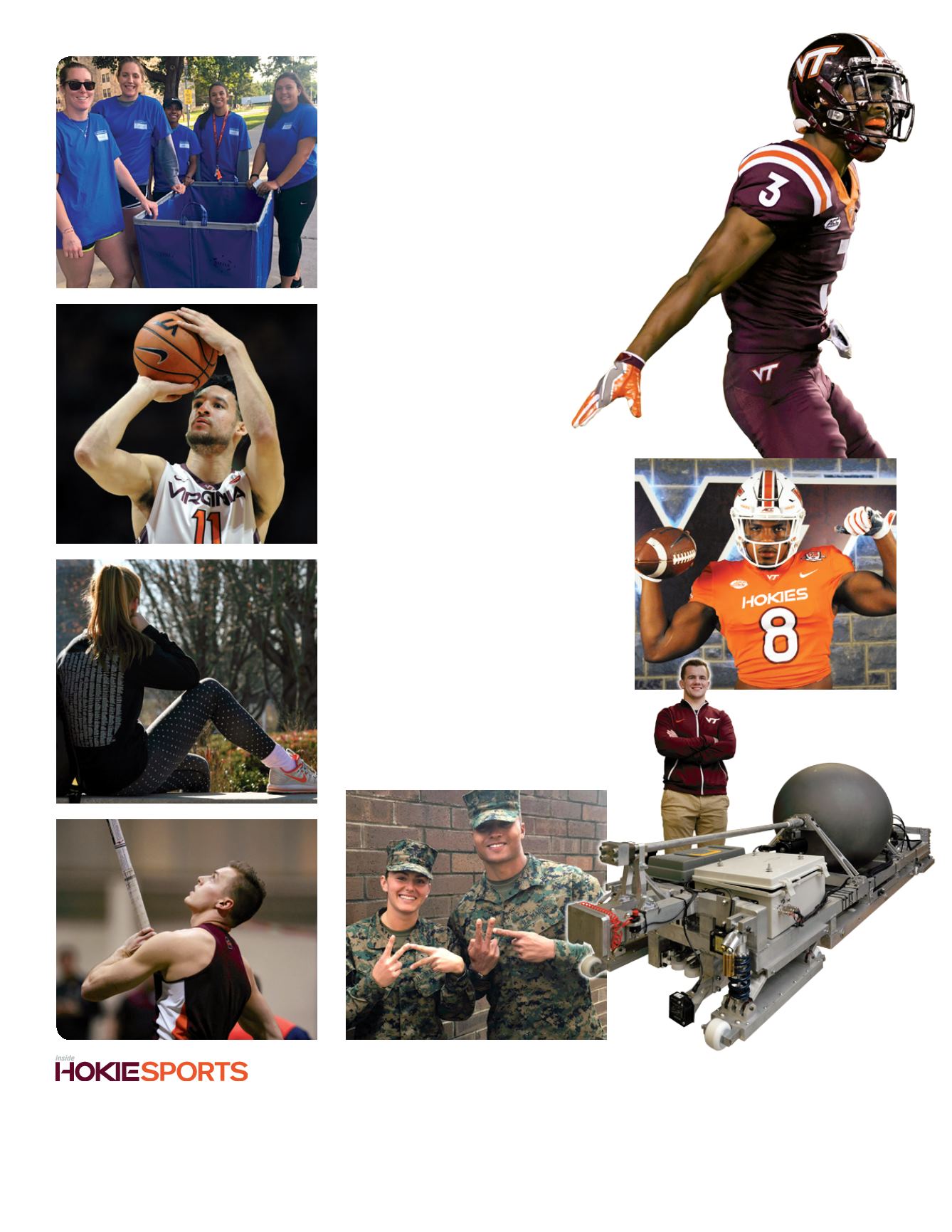 Inside HOKIE SPORTS Vol. 10 No. 3 January 2018